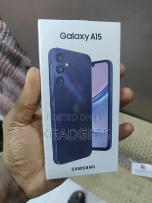 New Samsung Galaxy A15 128 GB Black