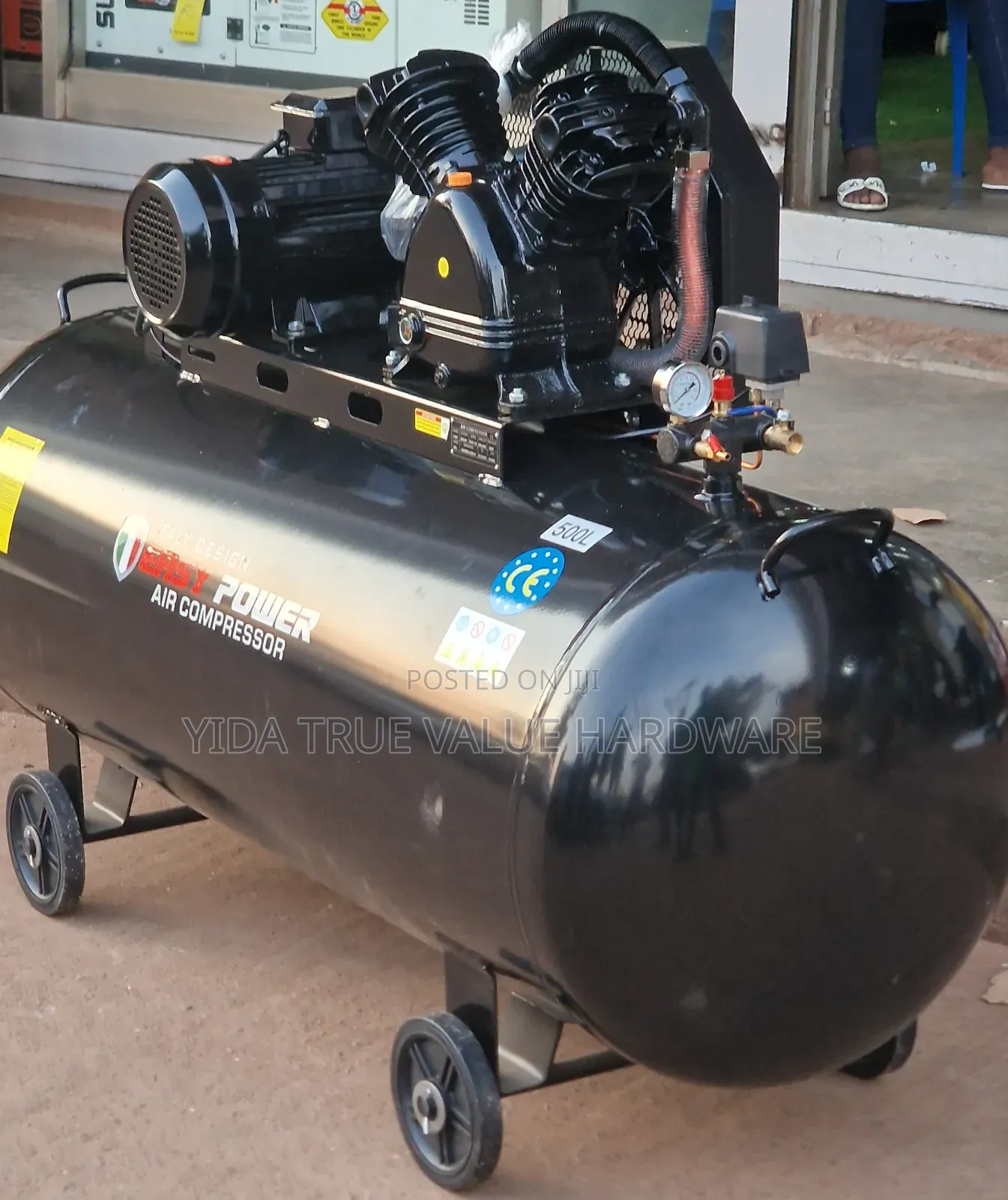 Air Compressor 500 Litres Easy Power Italy Brand