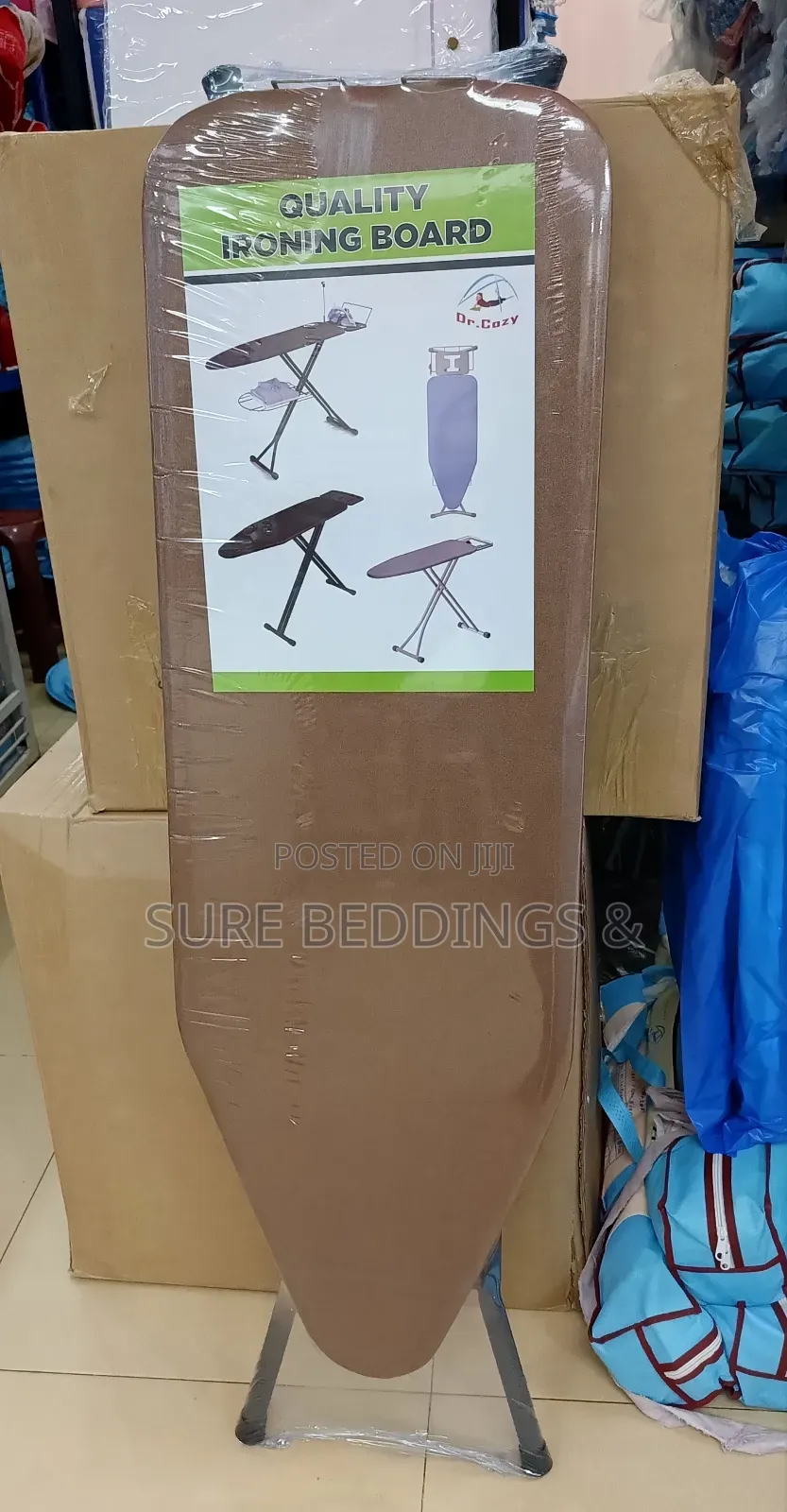 Heavy Duty Ironing Board With Inbuilt Socket