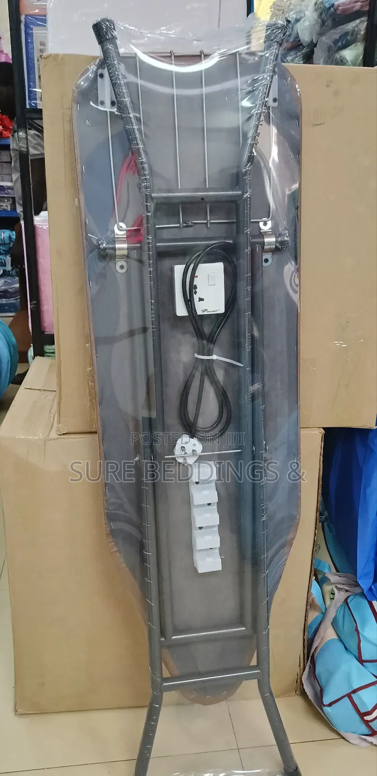 Heavy Duty Ironing Board With Inbuilt Socket