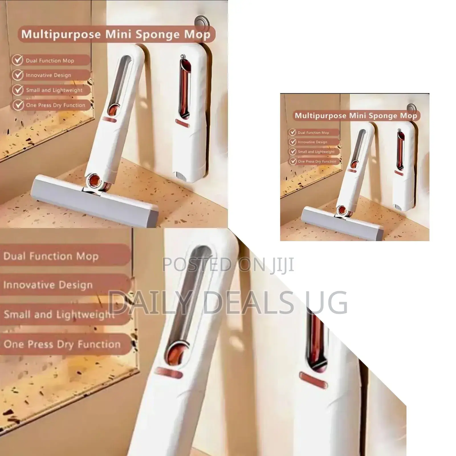 Folding Sponge Mop