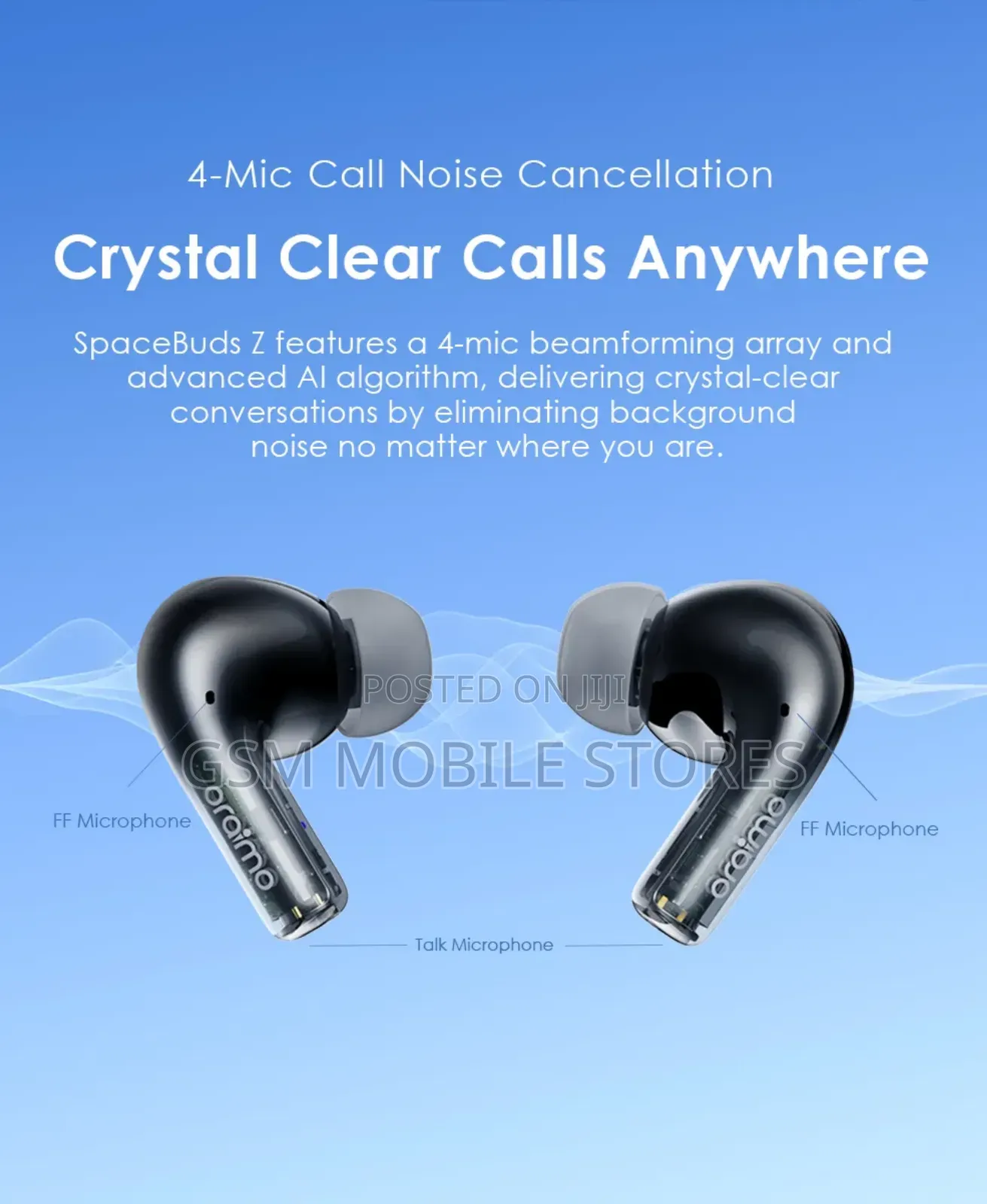 Oraimo Spacebuds Z Anc True Wireless Earbuds