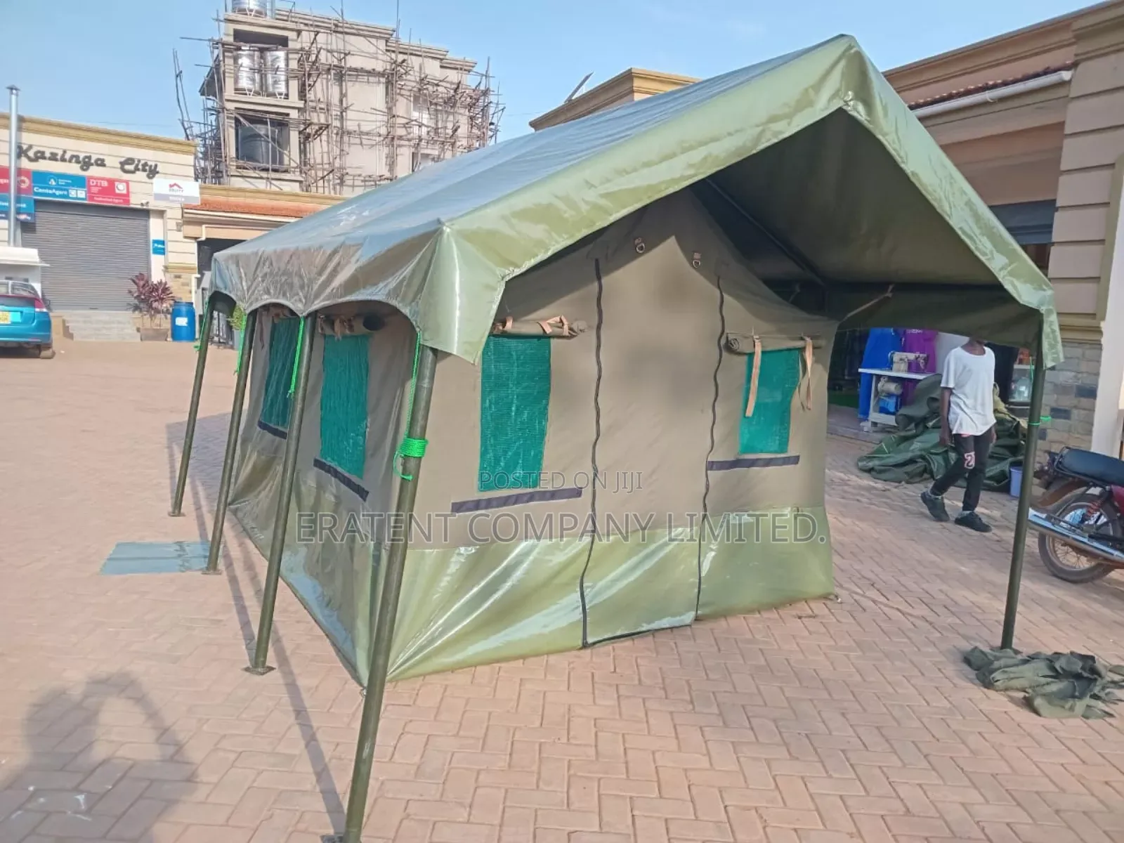 4mx3m Heavy Duty Canvas Camping Tents