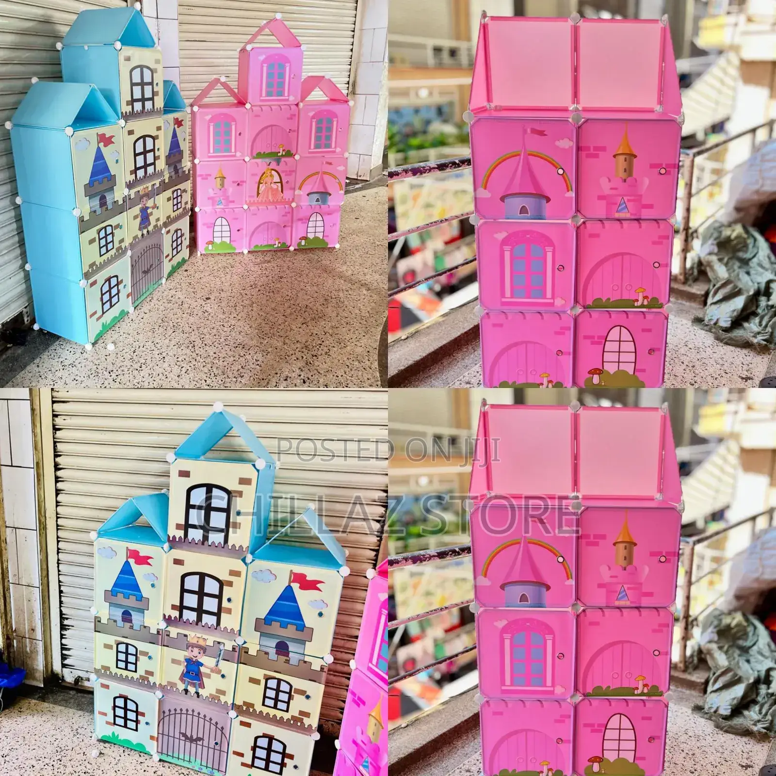 Kids Plastic Cabinet/ Wardrobe.