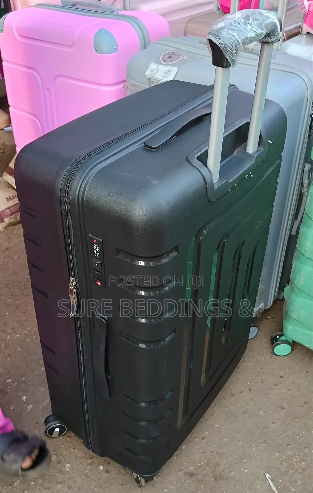 Hugo Big Size Rubber Suitcase