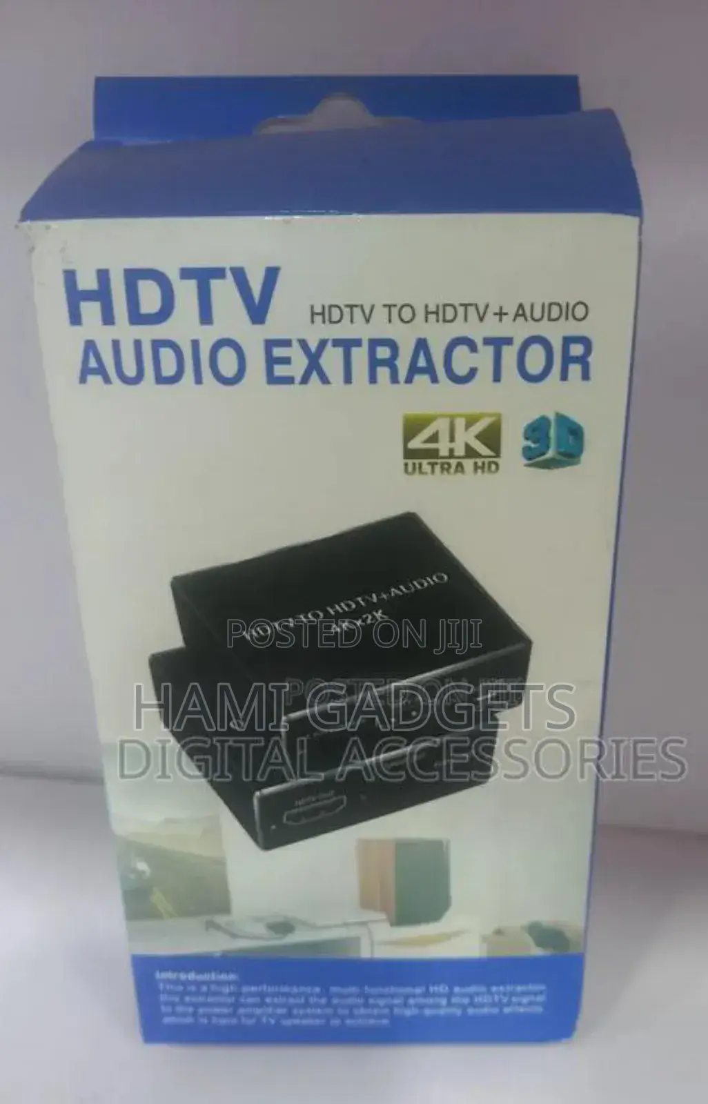 HDMI Audio Extractor HDTV to HDTV + Audio