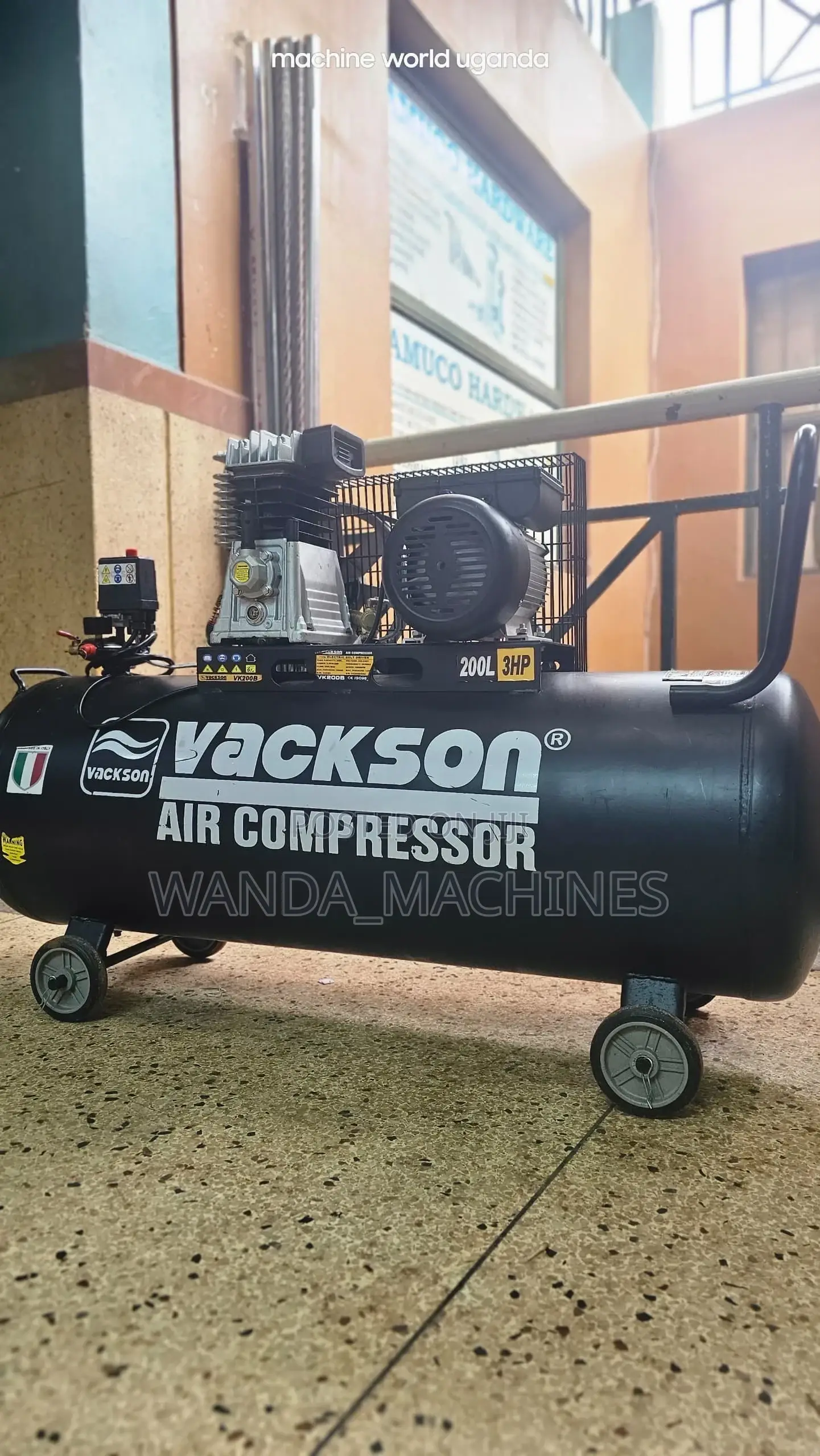 Air Compressor 200L Vackson