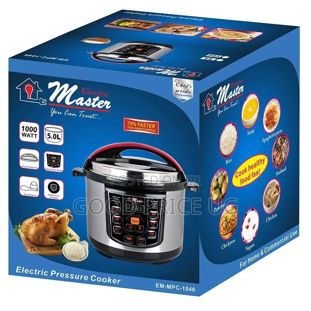 Electro Master 5L Multi Pressure Cooker
