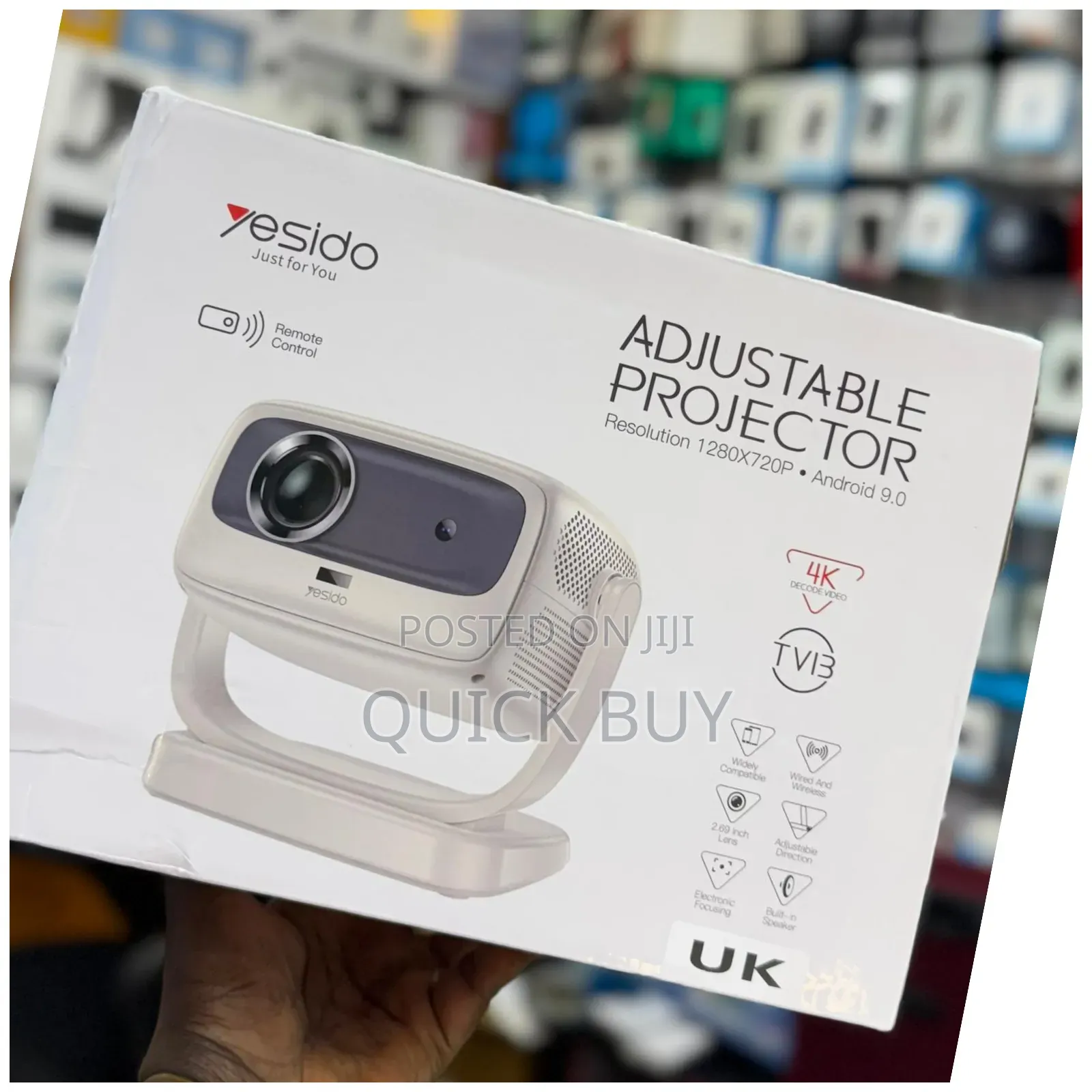 Yesido Adjustable Resolution Projector