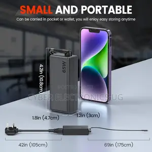 65W USB C Power Supply Laptop Charger Type C for All Laptops