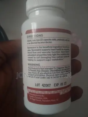 Resveratrol (Natural Anti-Aging Product)