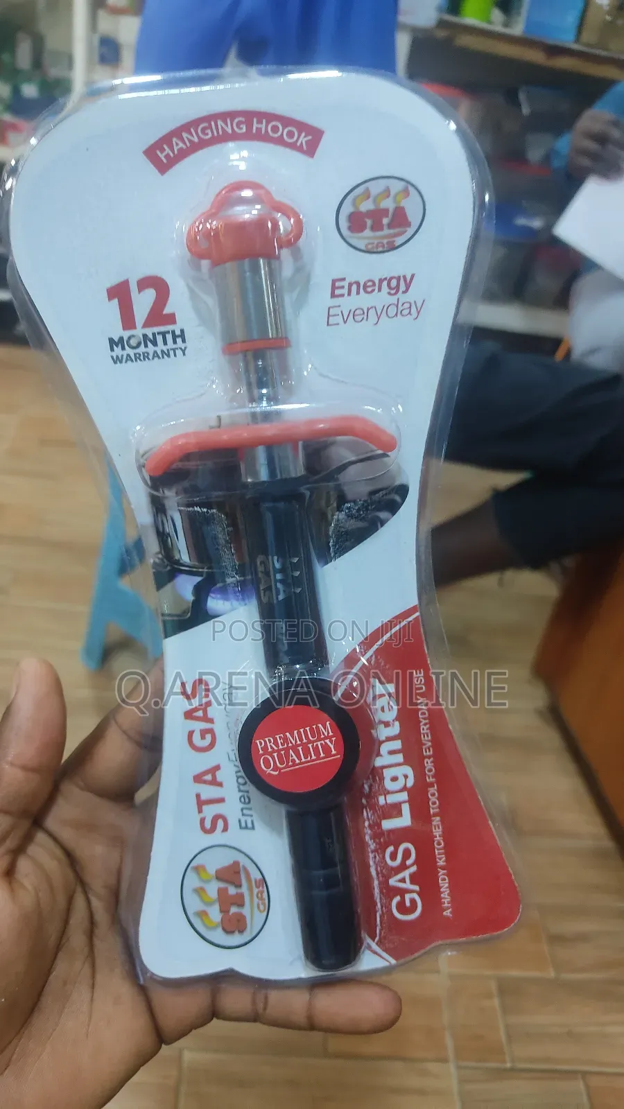 Gas Lighter Durable One Year Warranty