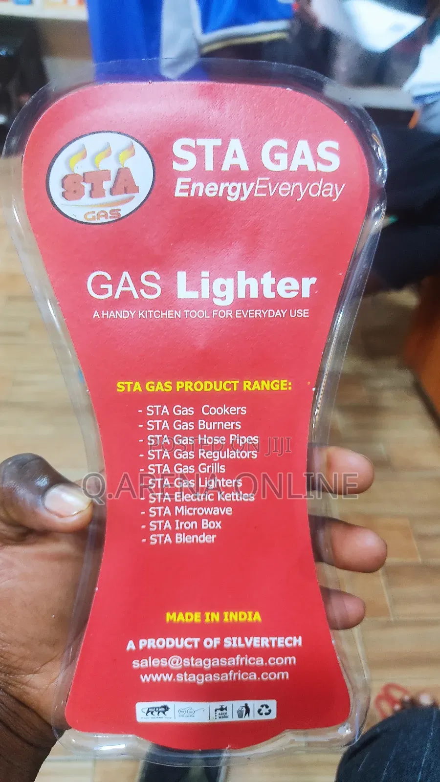 Gas Lighter Durable One Year Warranty