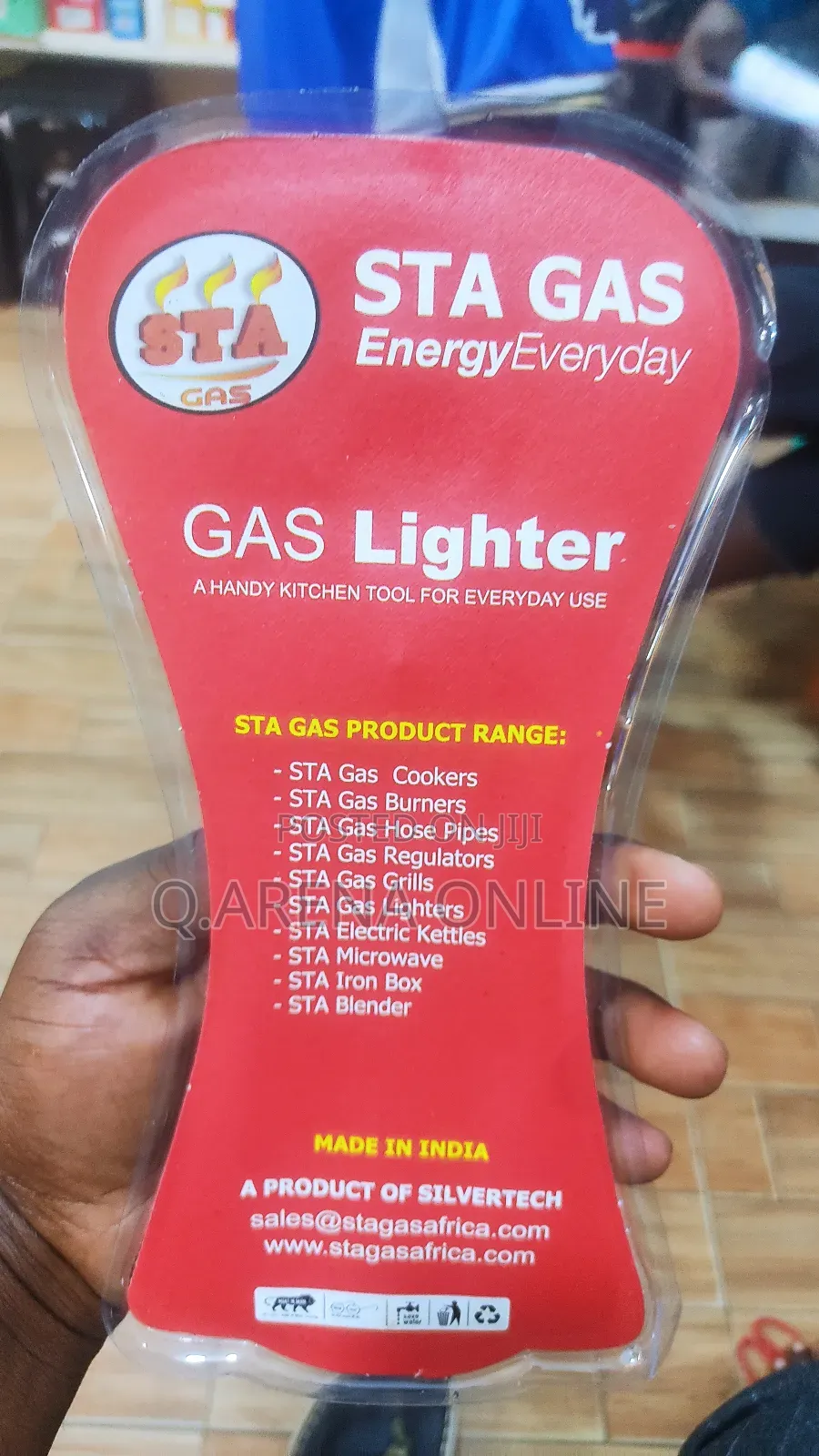 Gas Lighter Durable One Year Warranty