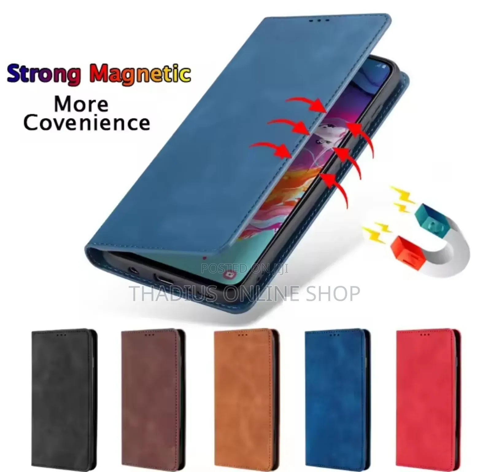 Samsung Note10+ Leather Flip Covers