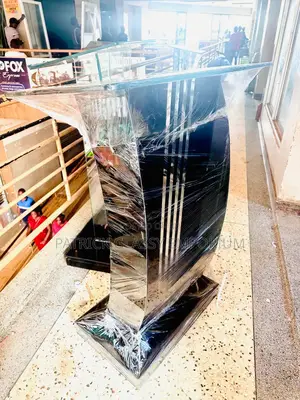 Black Stripped Pulpit