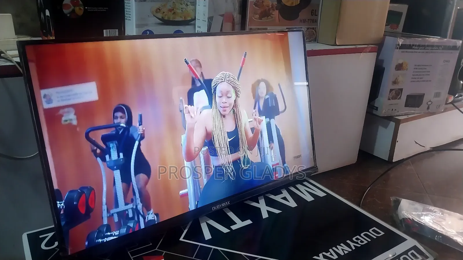 32 Dubymax Digital Flat Screen Flameless.
