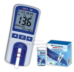 Mission Plus Hemoglobin Machine (HB) Analyzer Acurate Result
