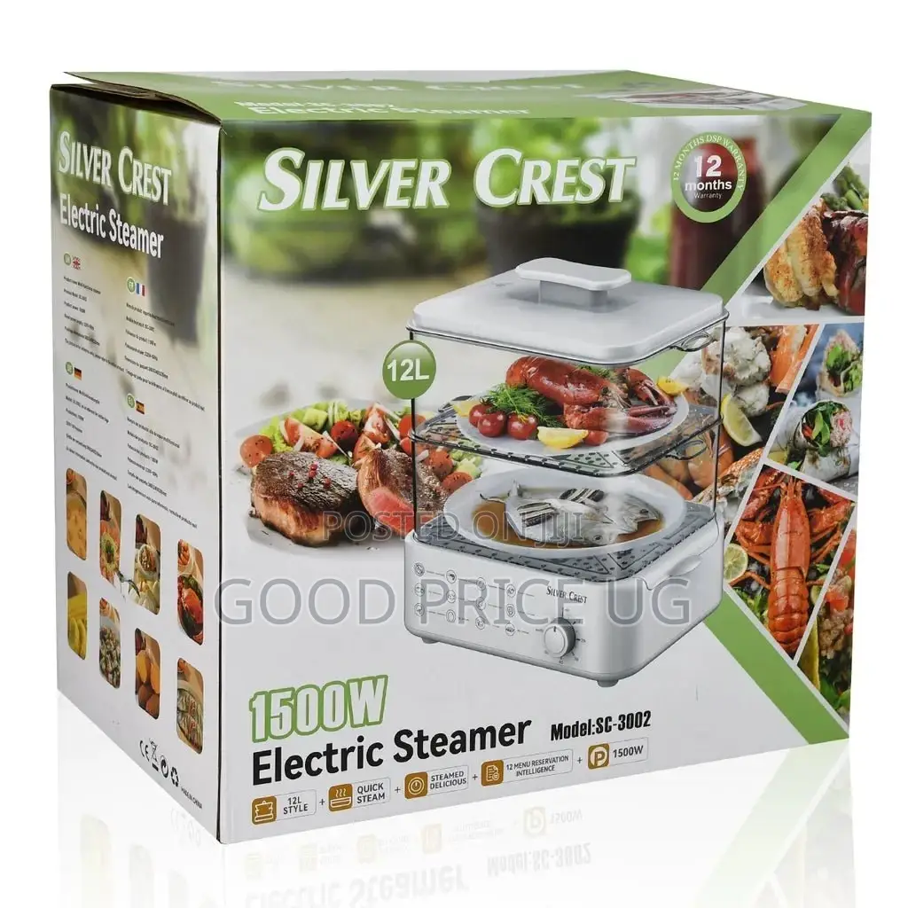 Silver Crest 12L Electric Steamer