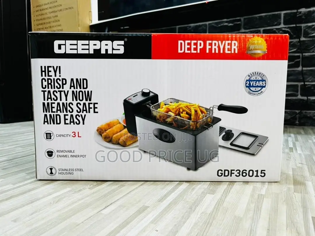 Geepas 3L Deep Fryer With 2 Year Warranty