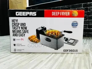 Geepas 3L Deep Fryer With 2 Year Warranty