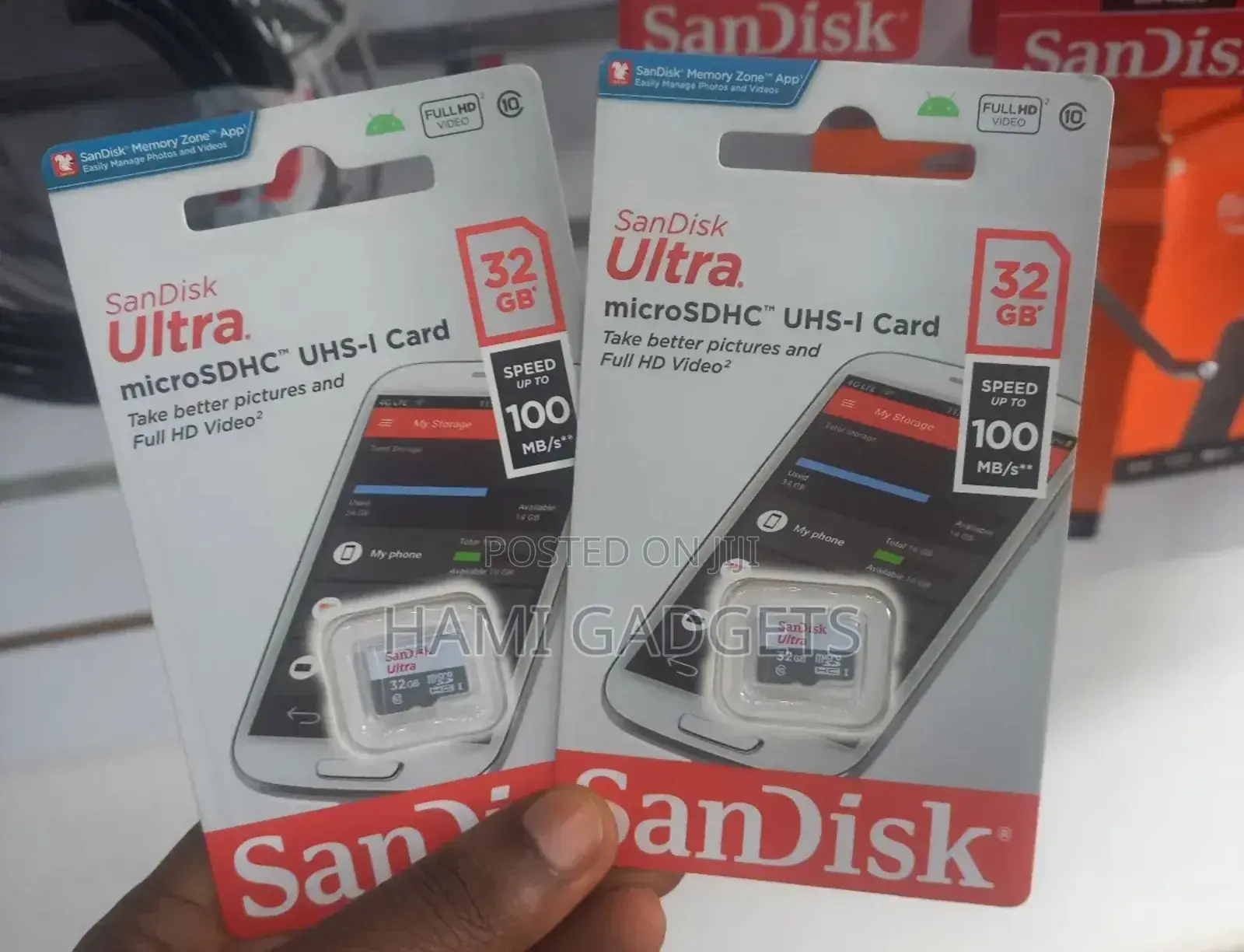 Sandisk 32gb Ultra Microsdhc Uhs I Card