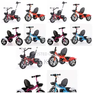 Children Tricycle With Push Handle for Infants (2-8years)