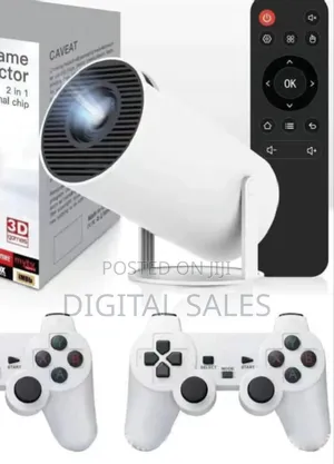 2 in 1 Portable Projector HD Gaming