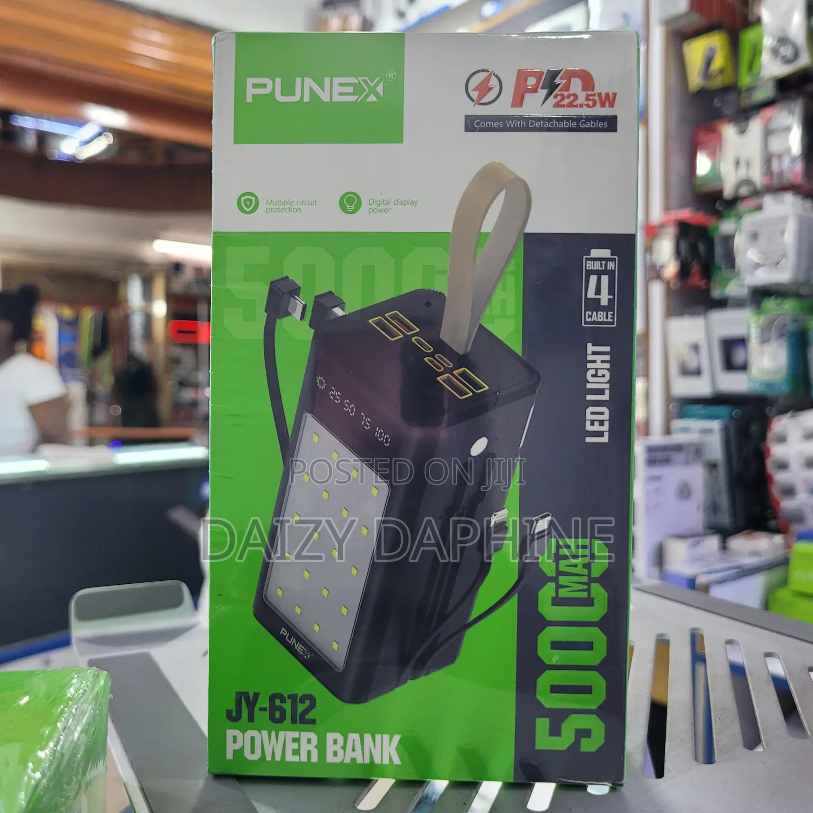 50000mah Punex LED Light Power Bank