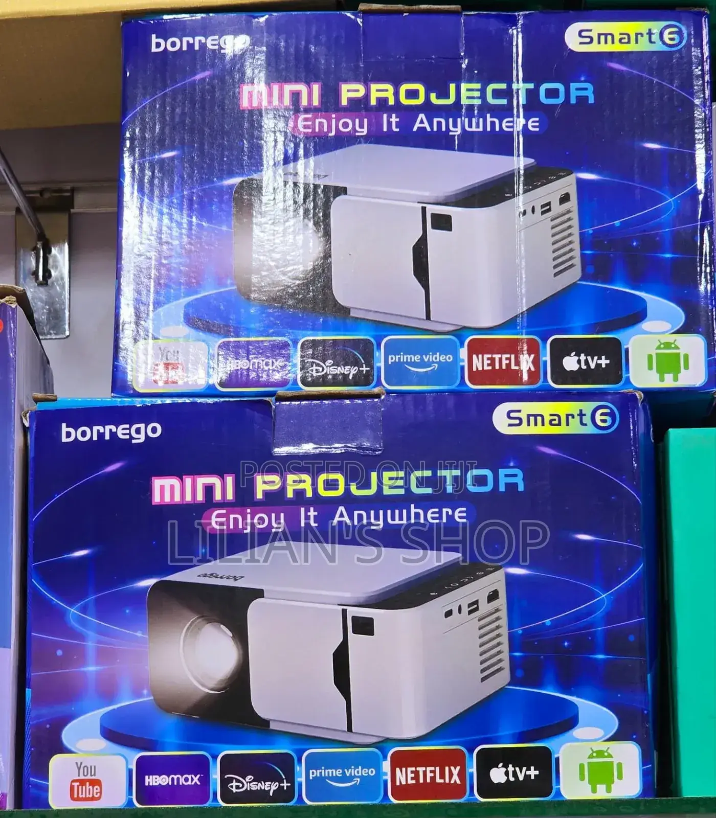 Modern Smart 6 Borrego Mini Projector