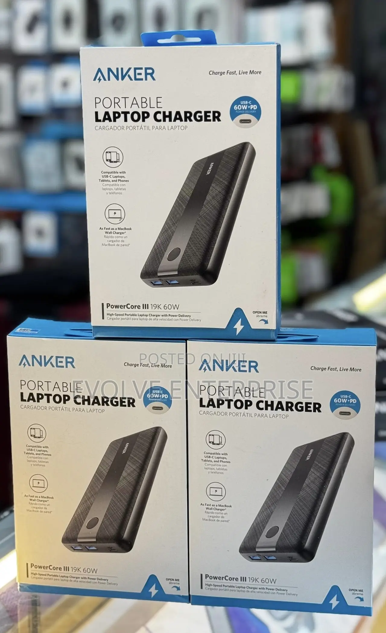 Anker Laptop Charger (60W)
