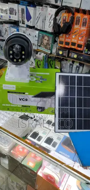 4G Solar CCTV Security Camera- Wireles- Simcard Smart