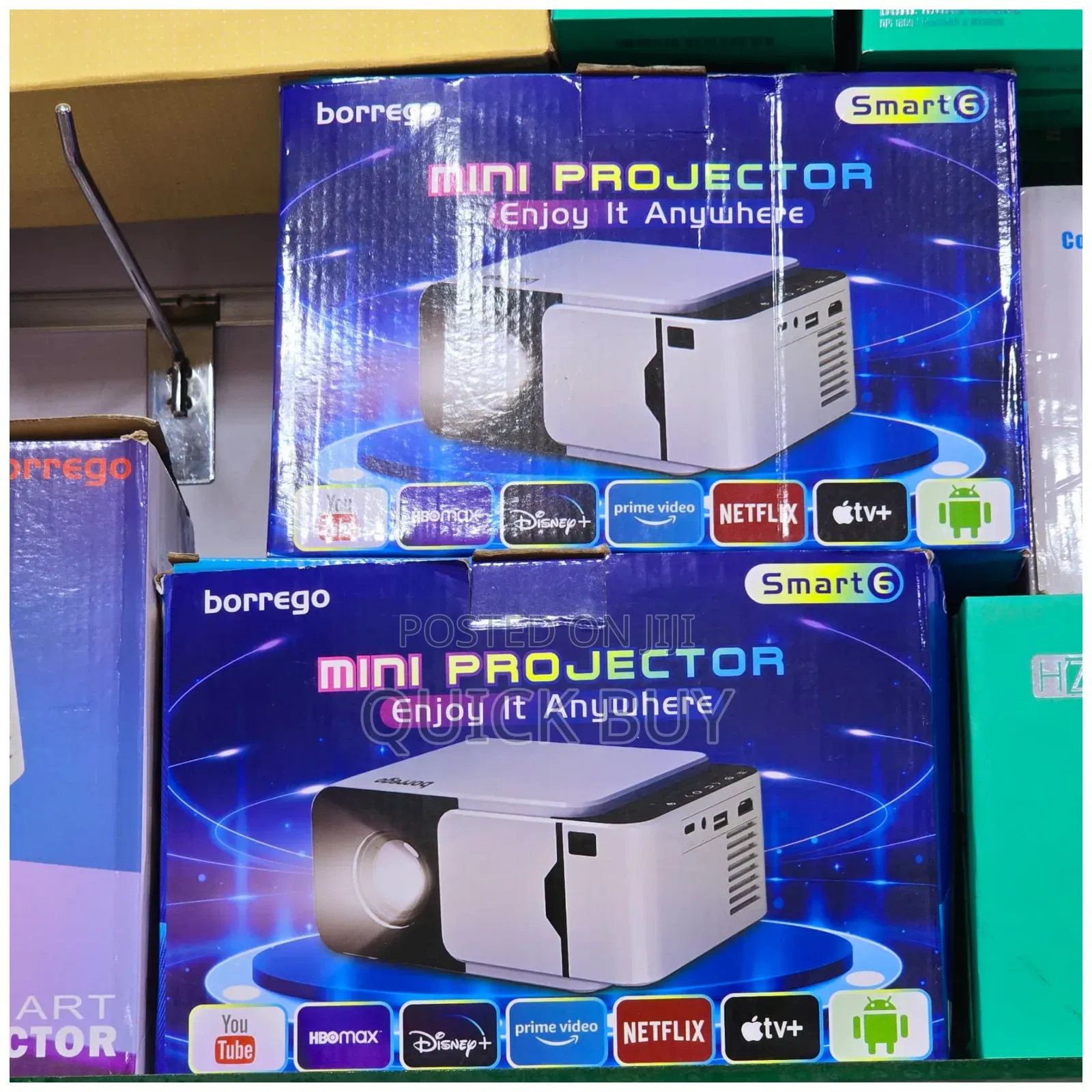 Borrego High Quality Mini Projector