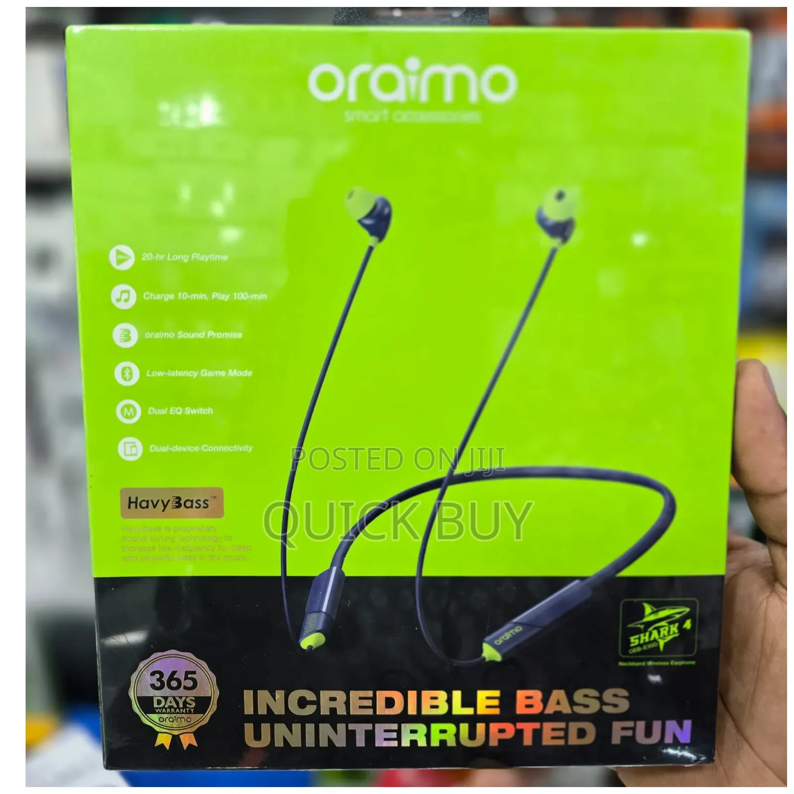 Oraimo Better Sound Earphones