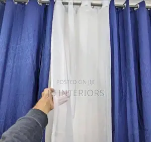 Navy Blue Curtains