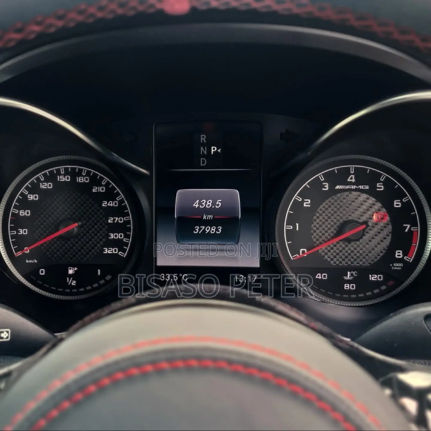 Mercedes-Benz C63 2017 Blue