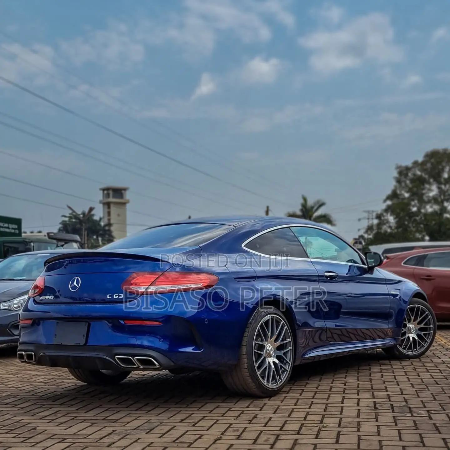Mercedes-Benz C63 2017 Blue