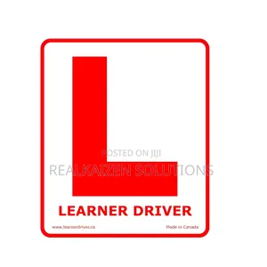 NEAT SIGNS Learner Driver Sign With 2 Suckle Cups