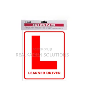 NEAT SIGNS Learner Driver Sign With 2 Suckle Cups