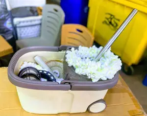 Spin Mopped , Bucket and Mop