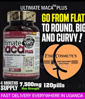 AUTHENTIC ULTIMATE MACA for Buttocks, Hip+Curvy Figure Pills