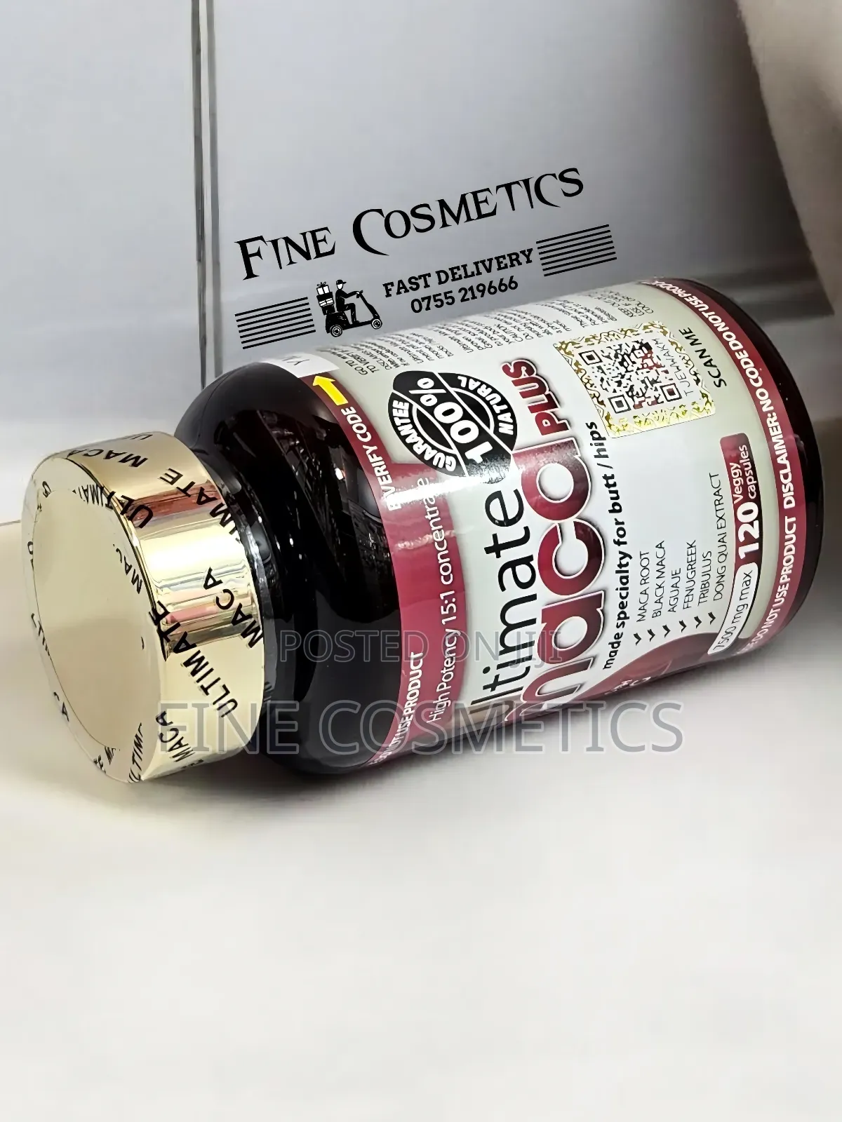 AUTHENTIC ULTIMATE MACA for Buttocks, Hip+Curvy Figure Pills