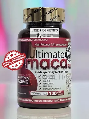 AUTHENTIC ULTIMATE MACA for Buttocks, Hip+Curvy Figure Pills