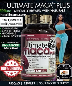 AUTHENTIC ULTIMATE MACA for Buttocks, Hip+Curvy Figure Pills