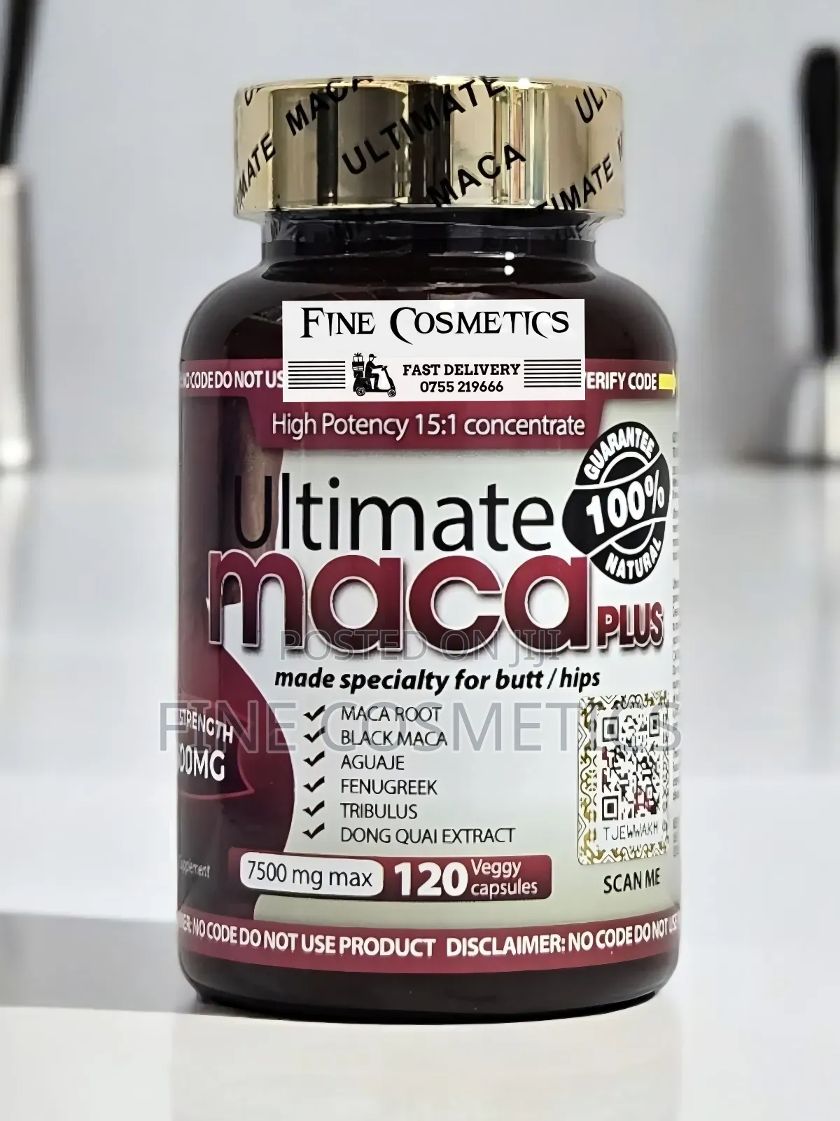 AUTHENTIC ULTIMATE MACA for Buttocks, Hip+Curvy Figure Pills