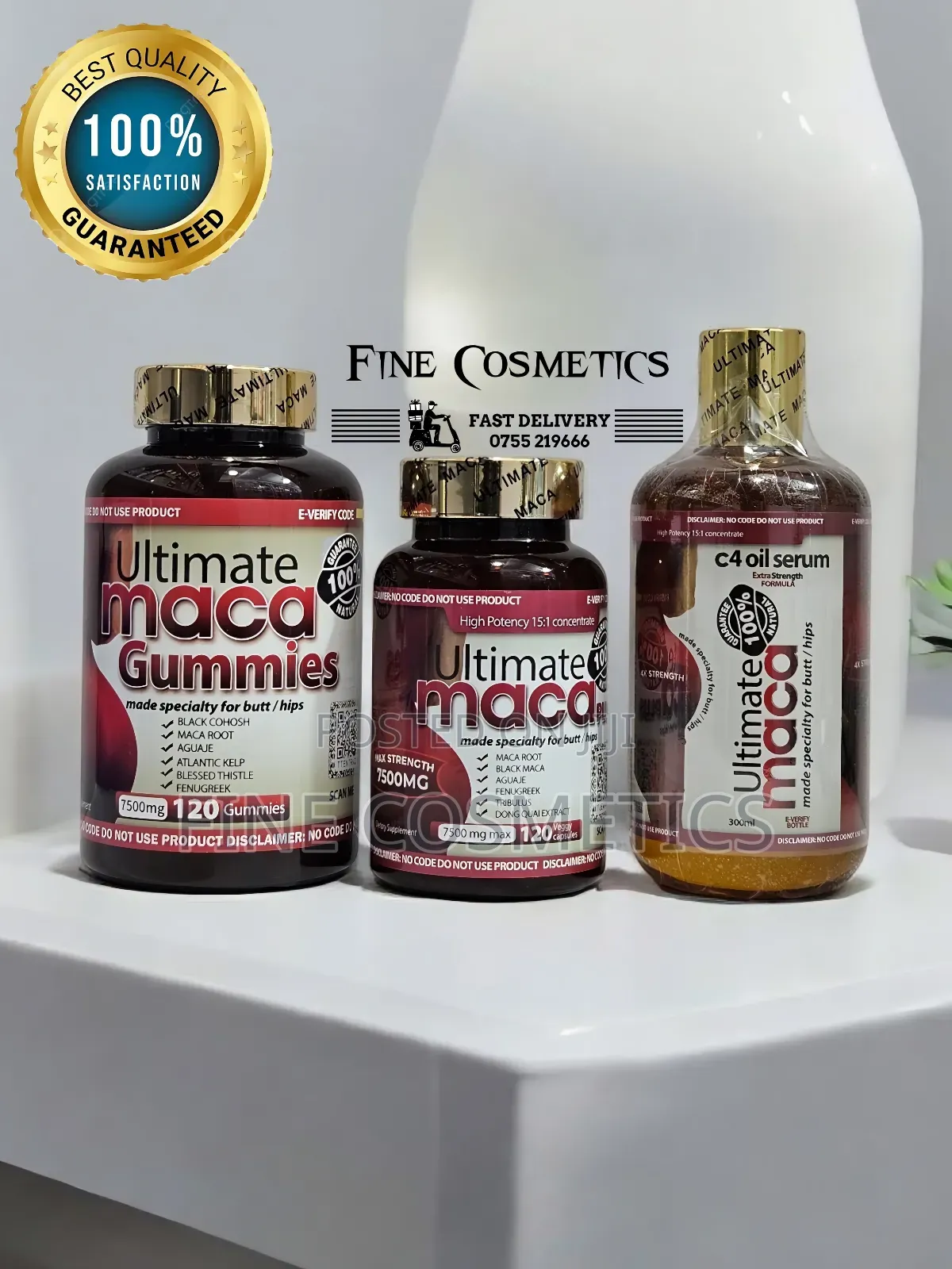 AUTHENTIC ULTIMATE MACA for Buttocks, Hip+Curvy Figure Pills