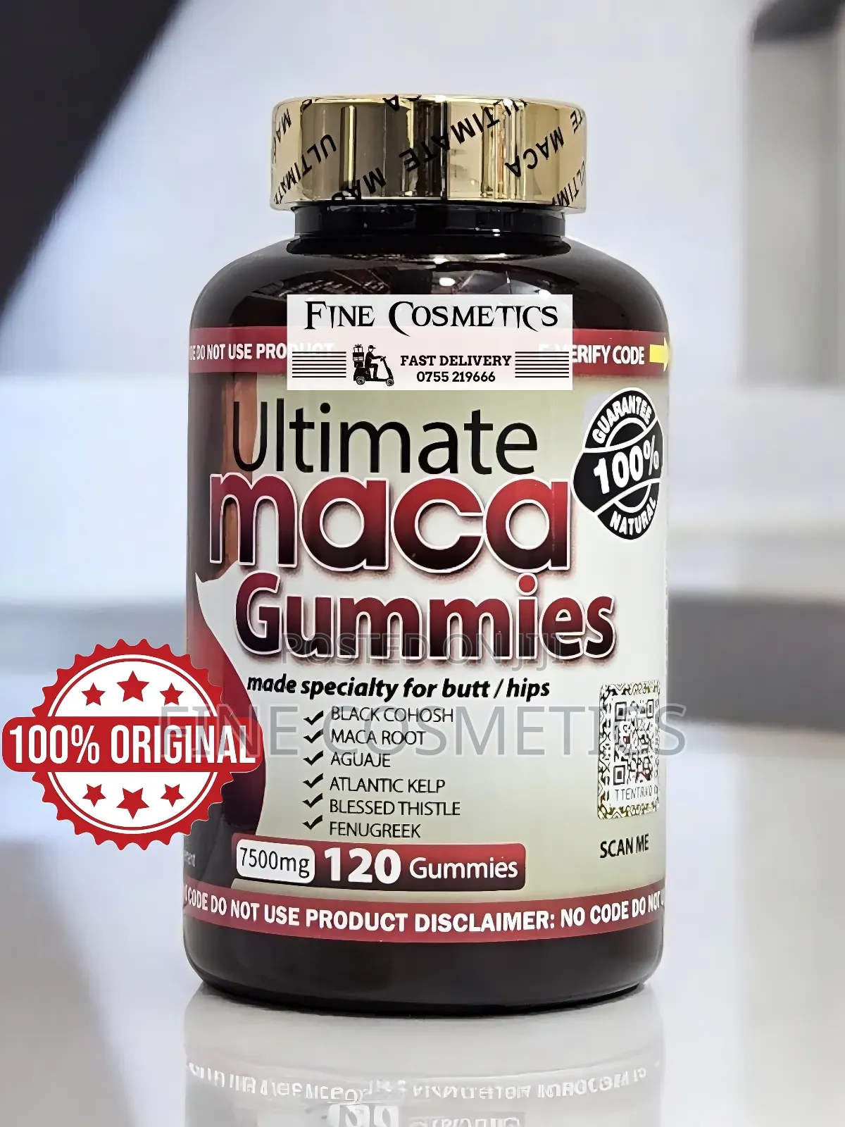 AUTHENTIC ULTIMATE MACA for Buttocks, Hip+Curvy Figure Pills