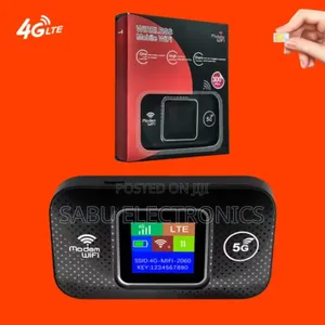 New Model Unlocked Mifi Open to Lyca- MTN-Airtel- 150mbps-5g