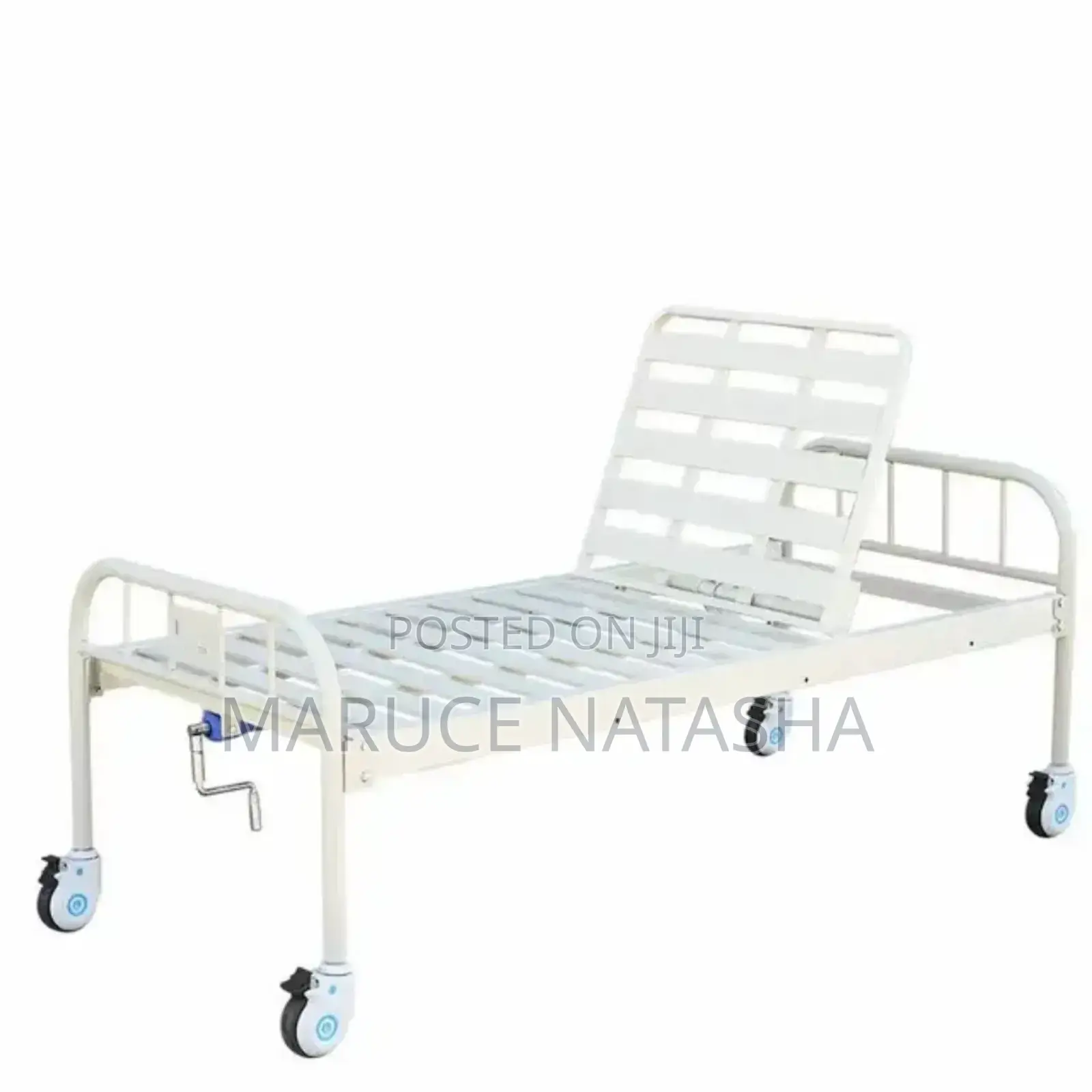 Single Crank Admission Bed With Casters
