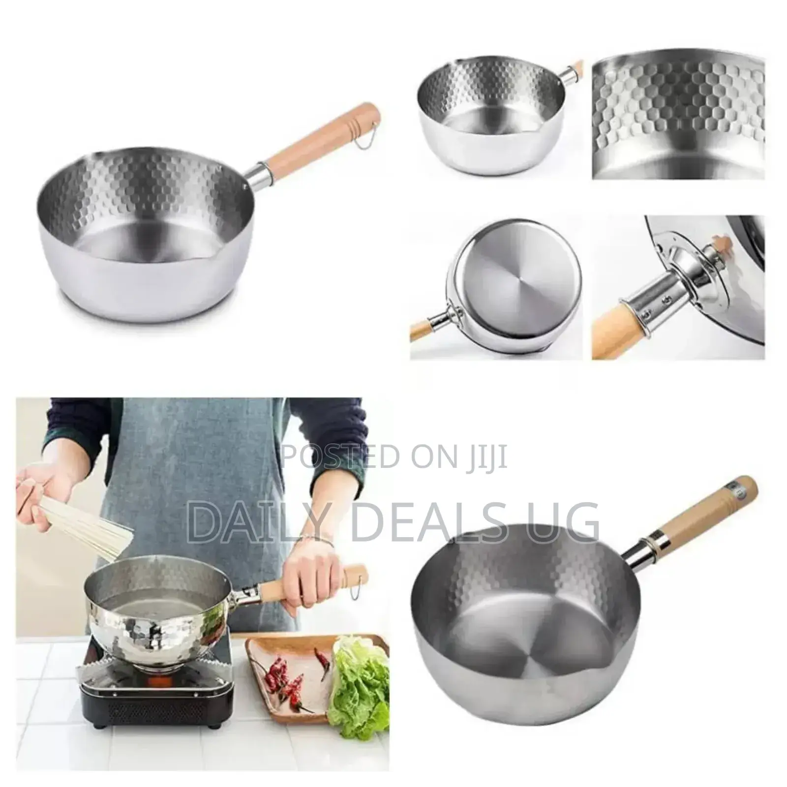 Stainless Milk Cooking Pot